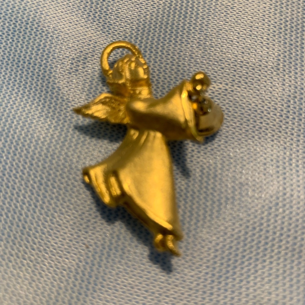 Gold Angel Pendant
